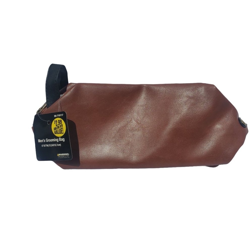 Brown Men's Grooming Bag by Momentum Brands